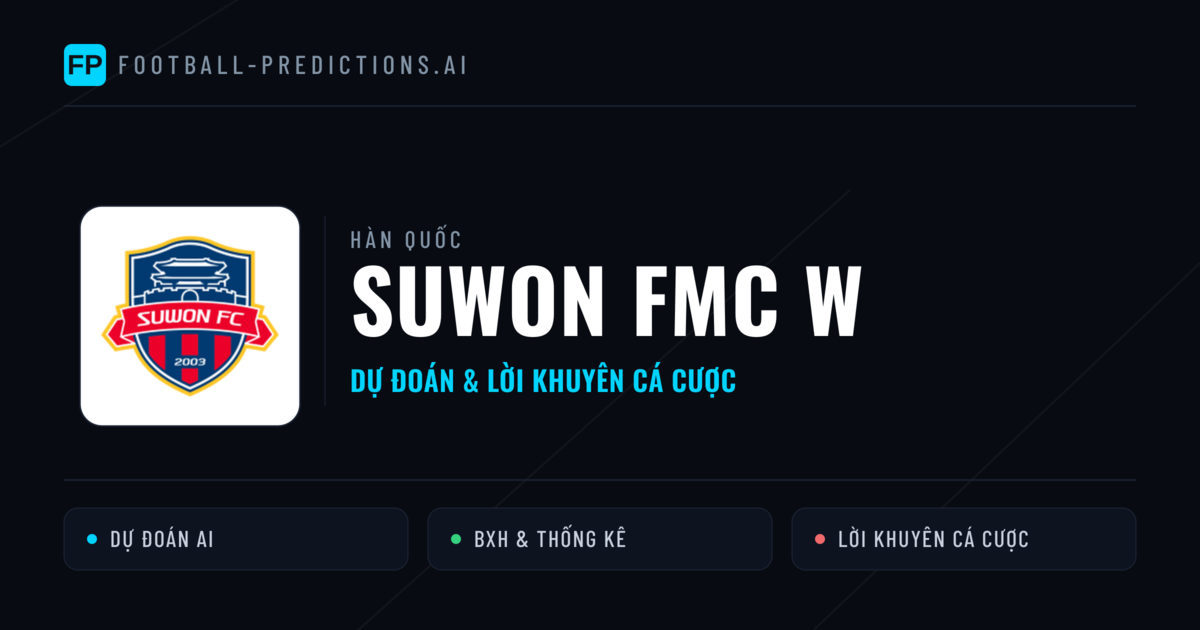 Suwon FMC W Dự đoán & Thống kê