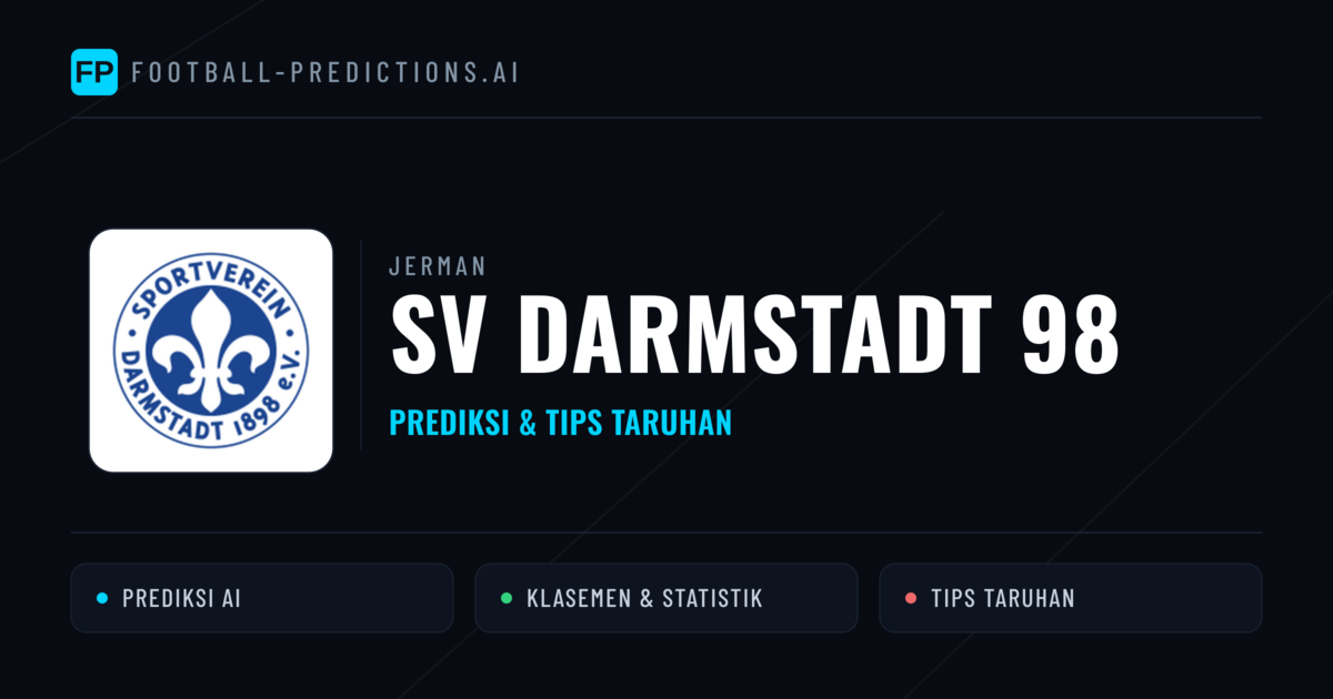 SV Darmstadt 98 Prediksi & Statistik Piala Dunia