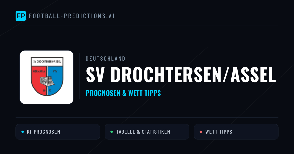 SV Drochtersen/Assel Prognosen & Statistiken