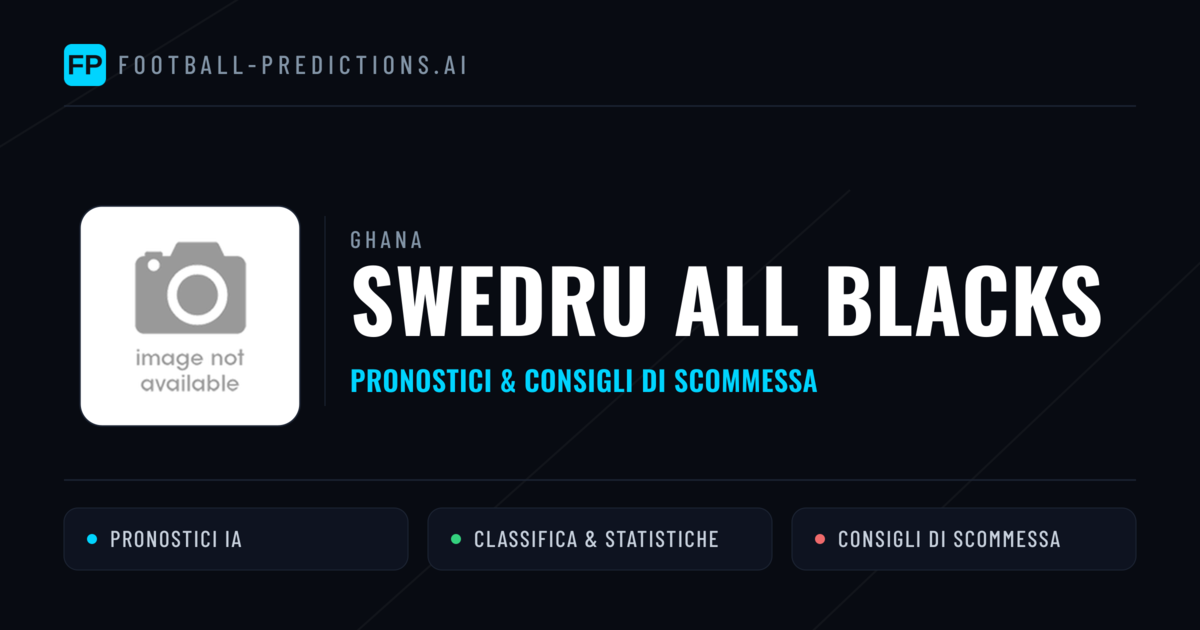 Pronostici e Statistiche Swedru All Blacks