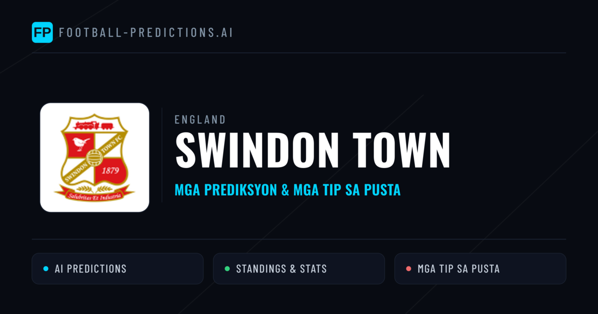 Swindon Town Predictions & Stats