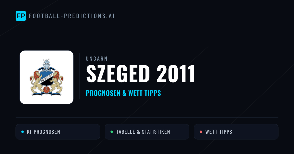 Szeged 2011 Prognosen & Statistiken