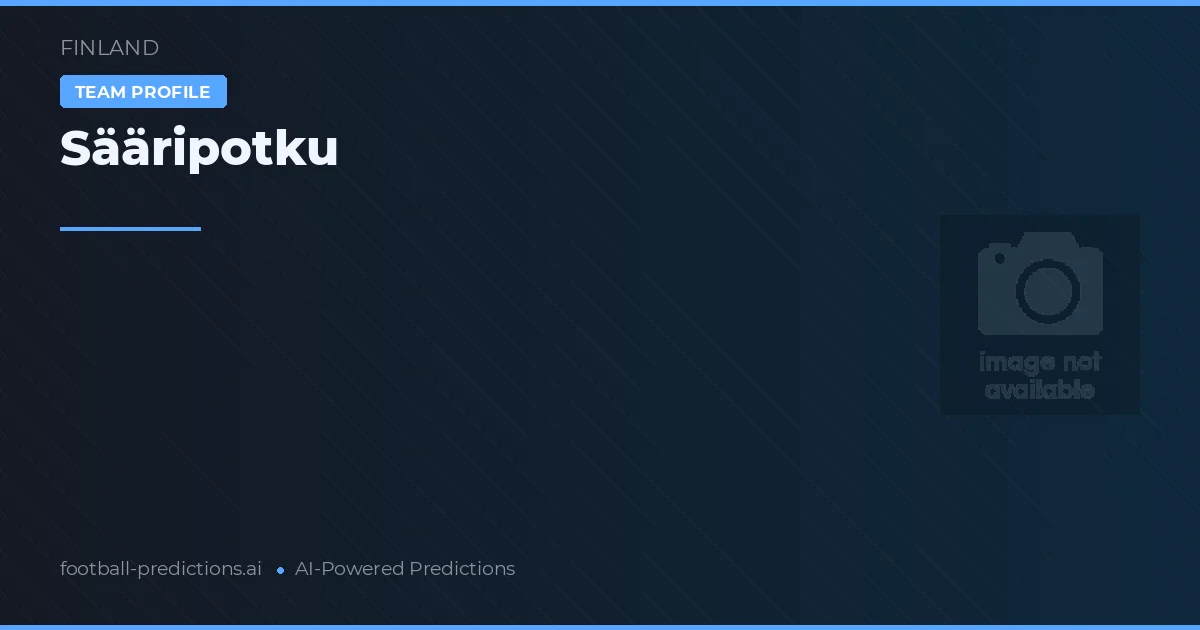 Sääripotku Pronostics & Statistiques