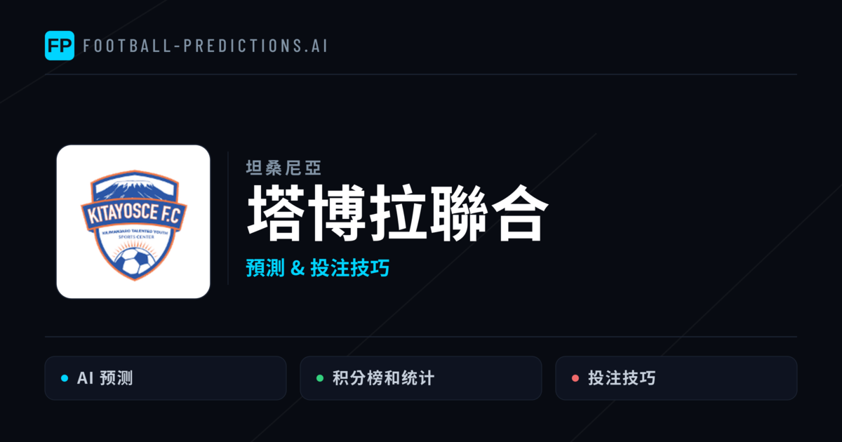 塔博拉聯合 運彩分析|足球預測與數據