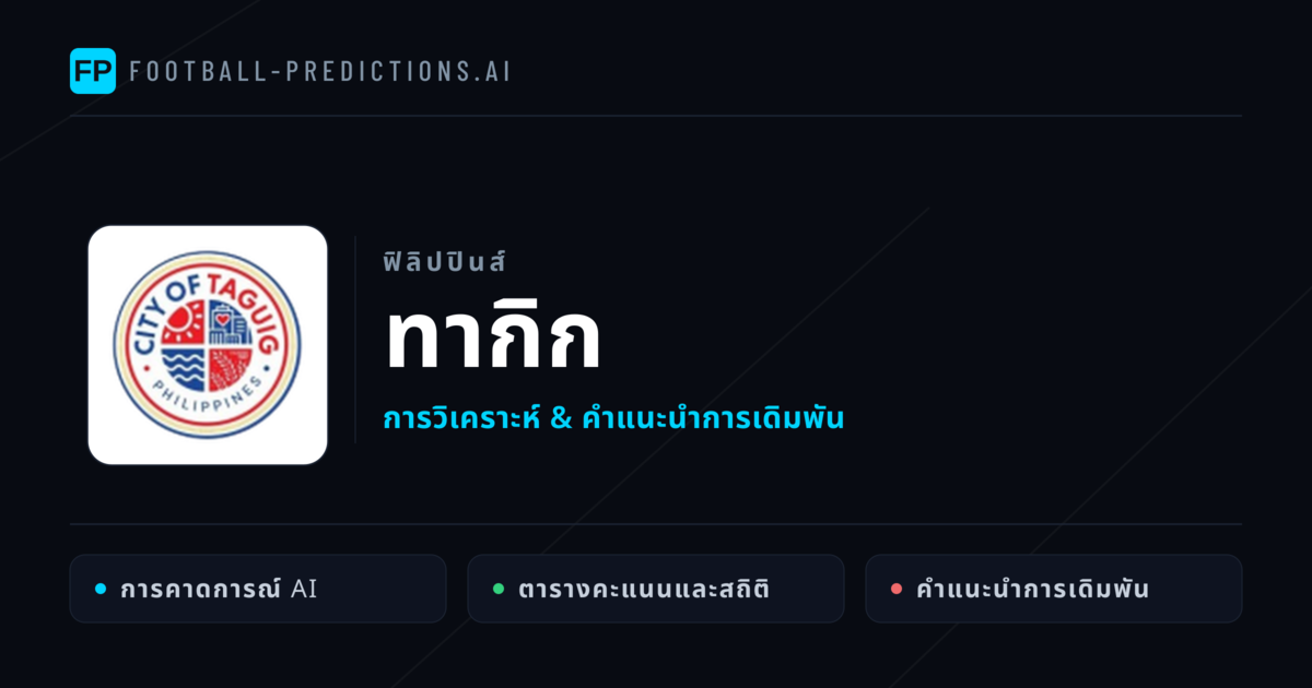 ทากิก การวิเคราะห์และสถิติ