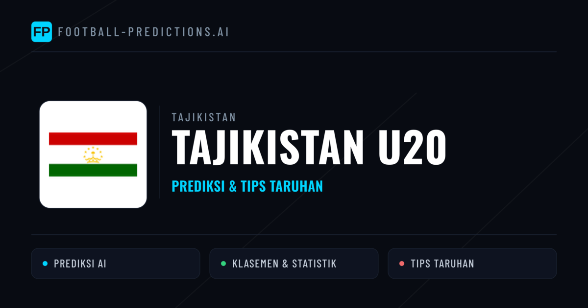 Tajikistan U20 Prediksi & Statistik Piala Dunia