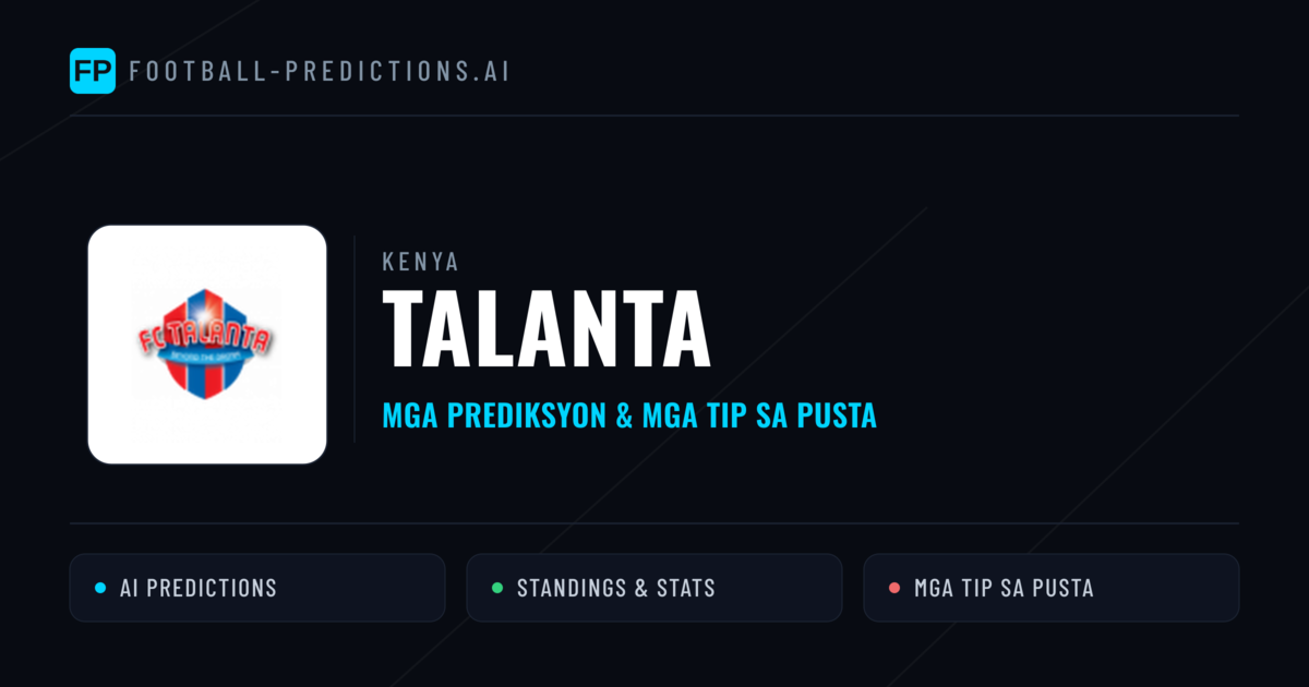 Talanta Predictions & Stats