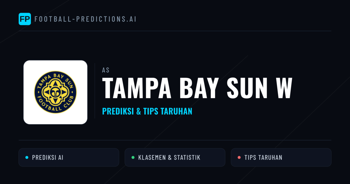 Tampa Bay Sun W Prediksi & Statistik Piala Dunia