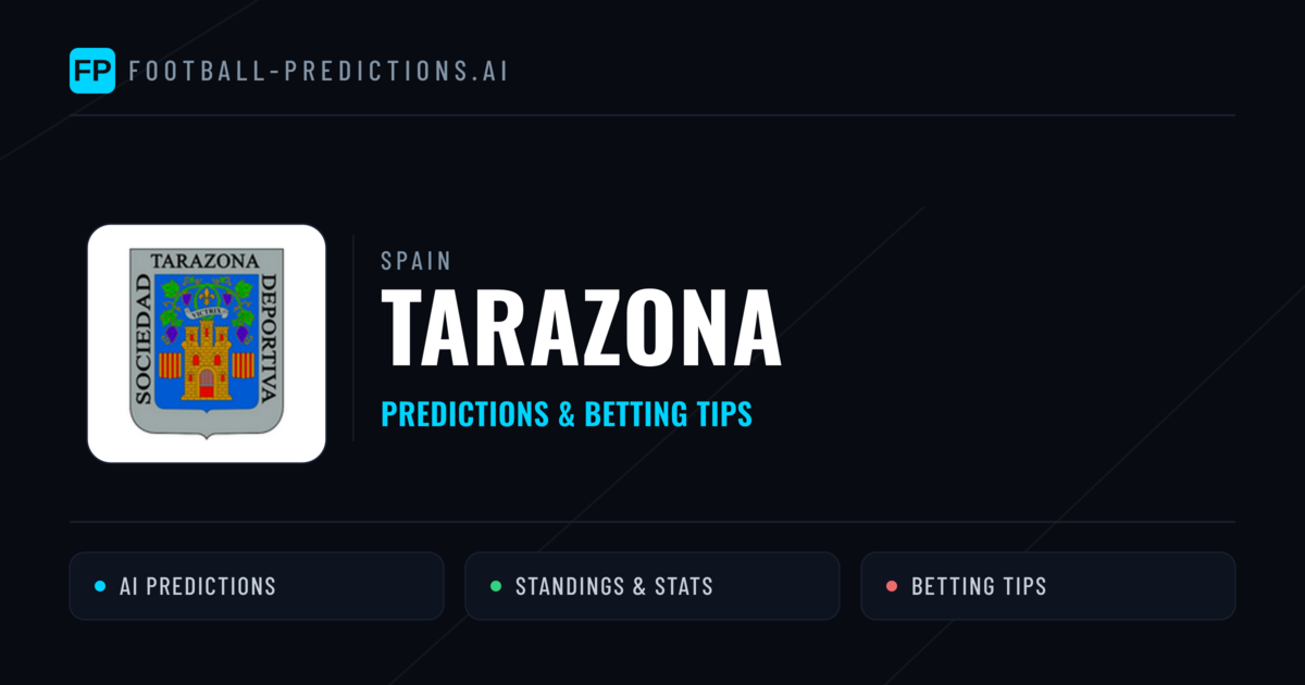 Tarazona Predictions & Stats