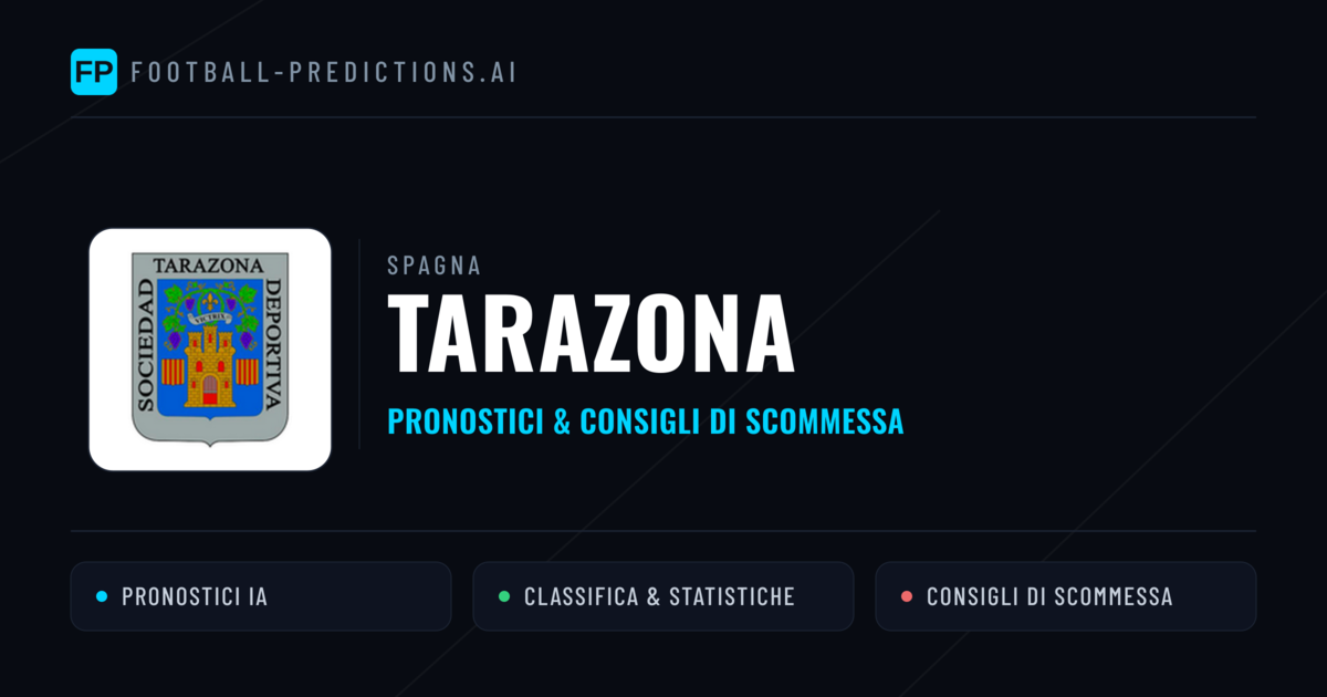 Pronostici e Statistiche Tarazona