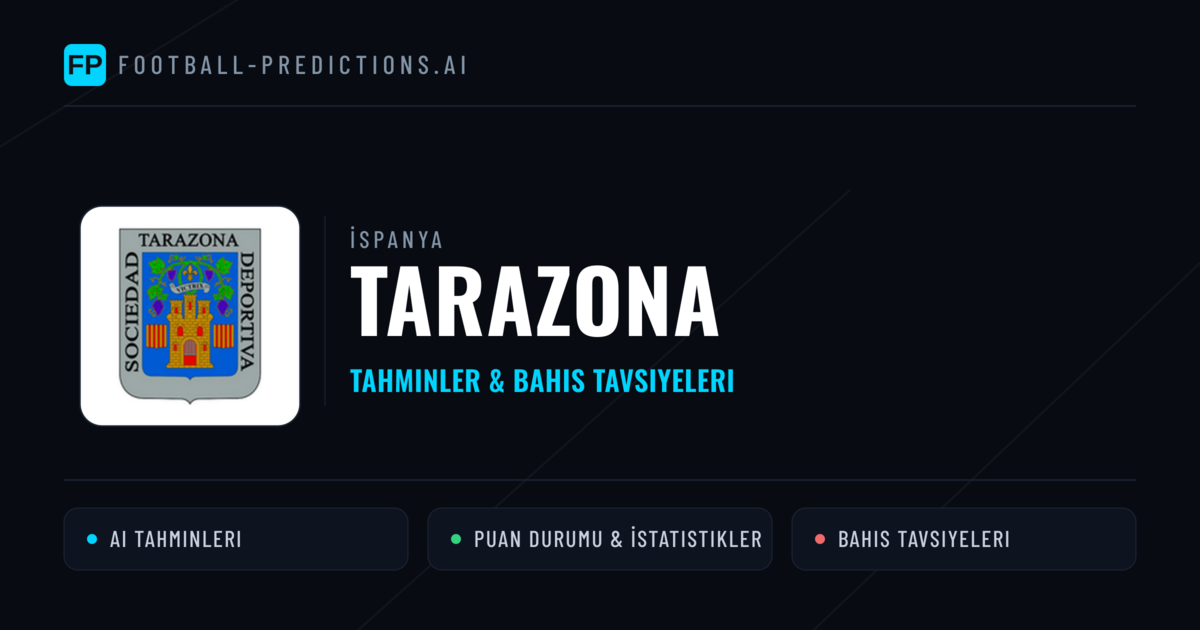 Tarazona Tahminleri & İstatistikler