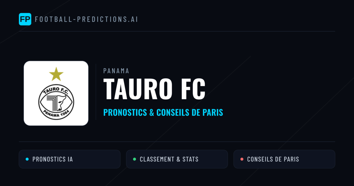 Tauro FC Pronostics & Statistiques