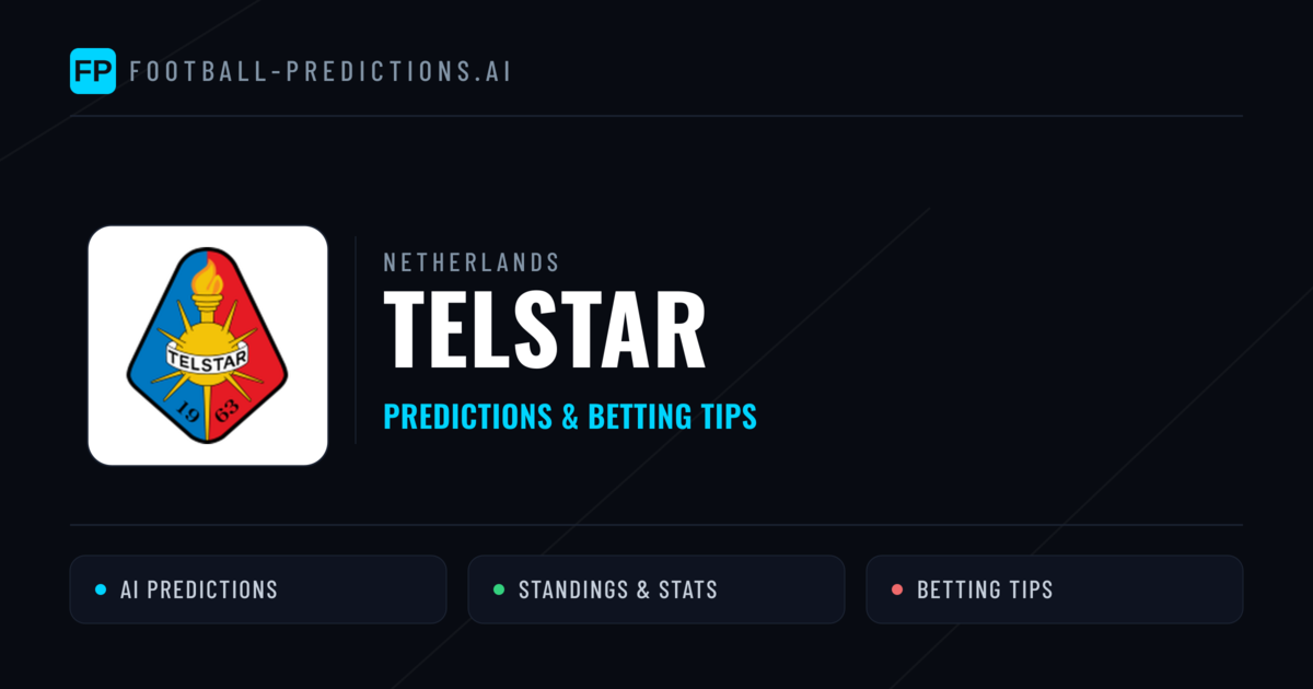 Telstar Predictions & Stats