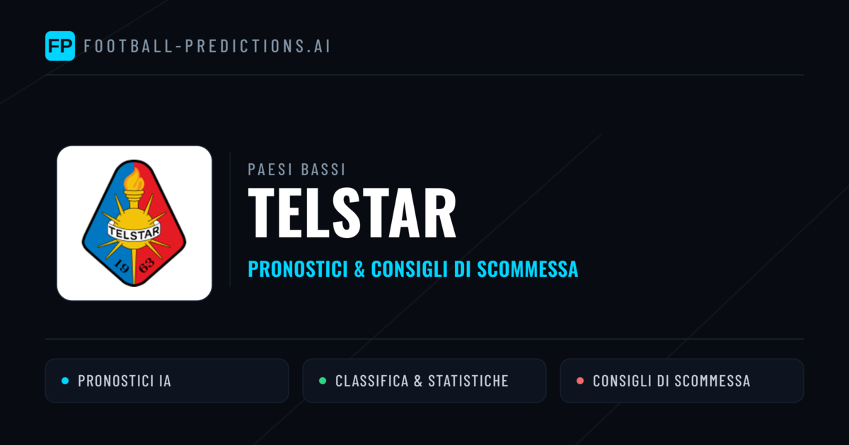 Pronostici e Statistiche Telstar