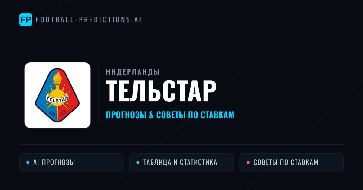 Тельстар прогнозы и статистика