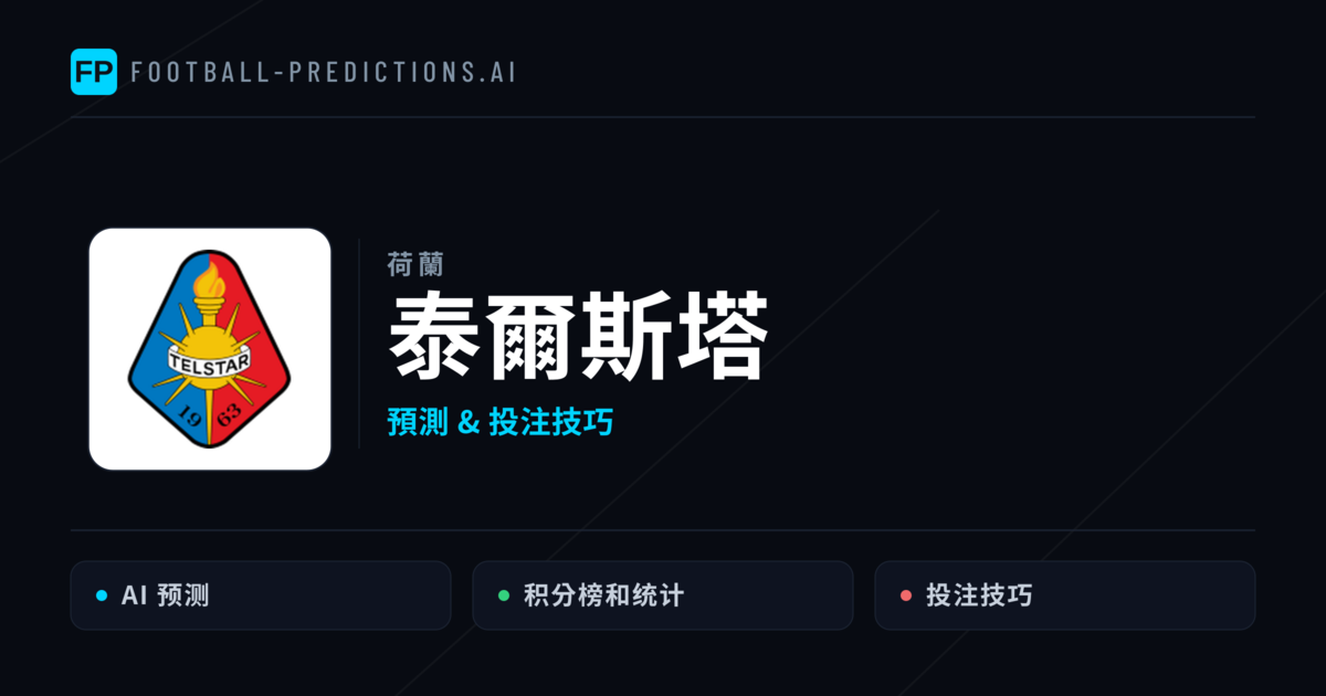 泰爾斯塔 運彩分析｜足球預測與數據