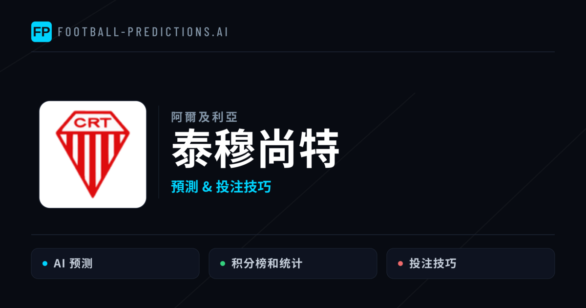 泰穆尚特 運彩分析|足球預測與數據