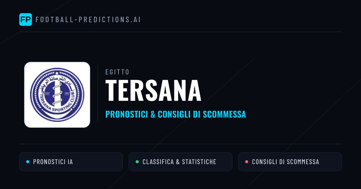 Pronostici e Statistiche Tersana