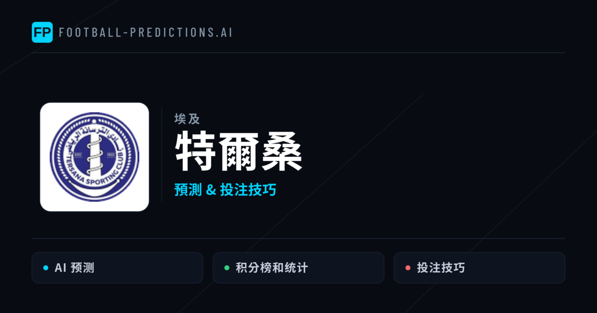 特爾桑 運彩分析｜足球預測與數據