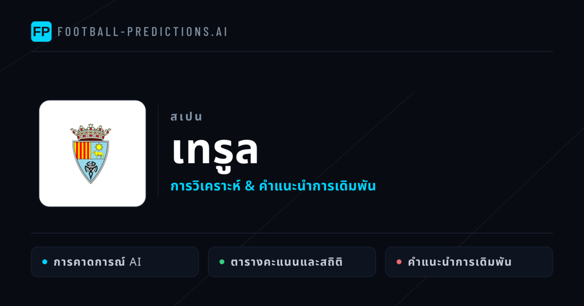 เทรูล การวิเคราะห์และสถิติ