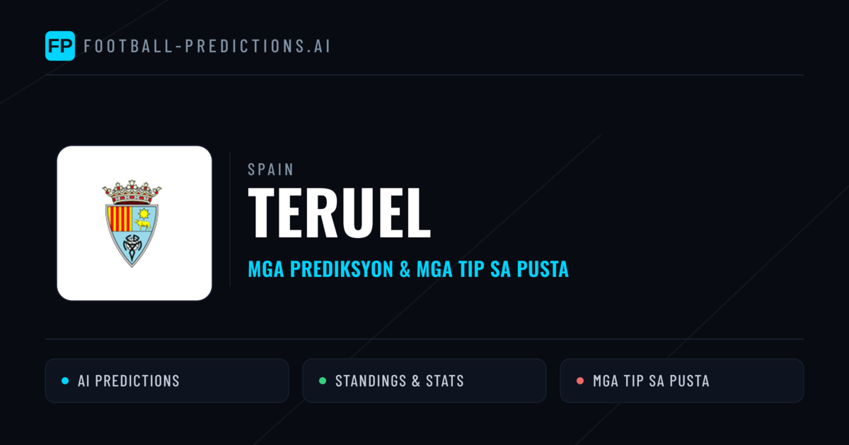 Teruel Predictions & Stats