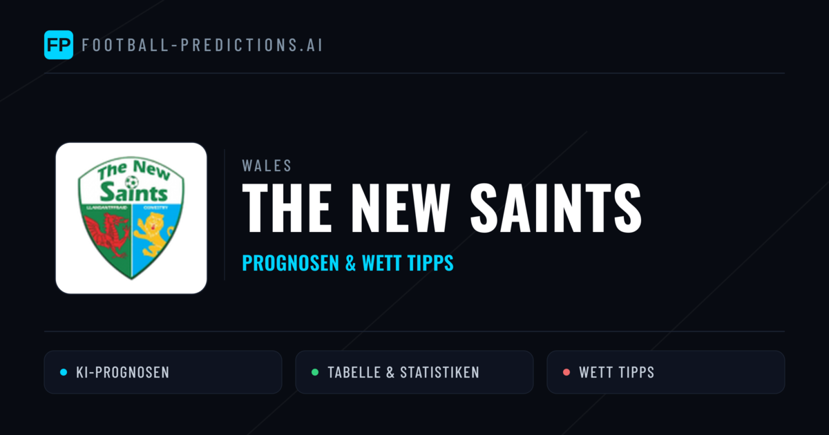 The New Saints Prognosen & Statistiken