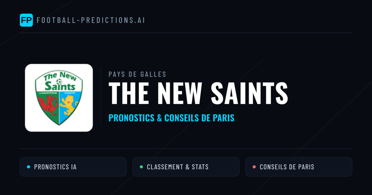 The New Saints Pronostics & Statistiques