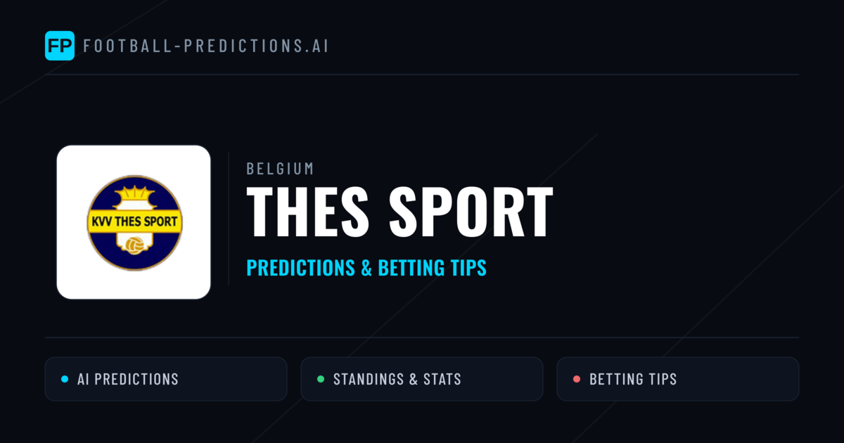 Thes Sport Predictions & Stats