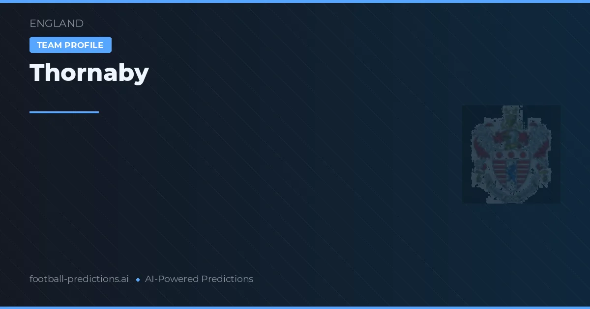 Thornaby Prediksi & Statistik Piala Dunia