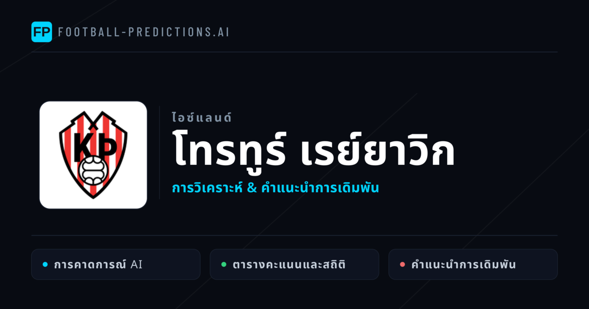 โทรทูร์ เรย์ยาวิก การวิเคราะห์และสถิติ