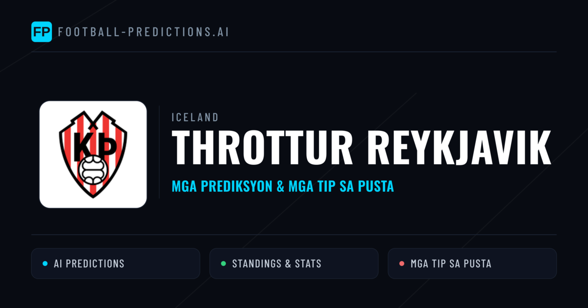 Throttur Reykjavik Predictions & Stats