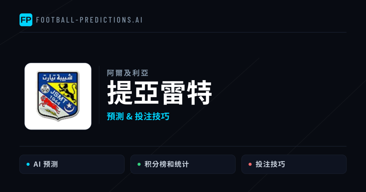 提亞雷特 運彩分析｜足球預測與數據