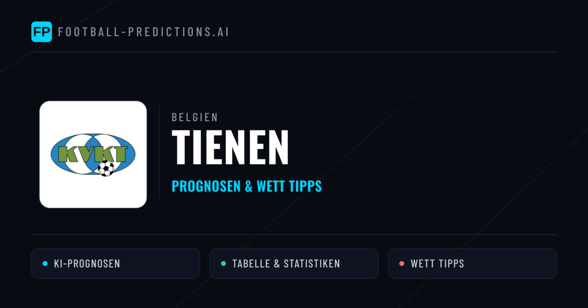 Tienen Prognosen & Statistiken
