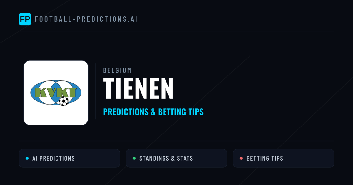 Tienen Predictions & Stats