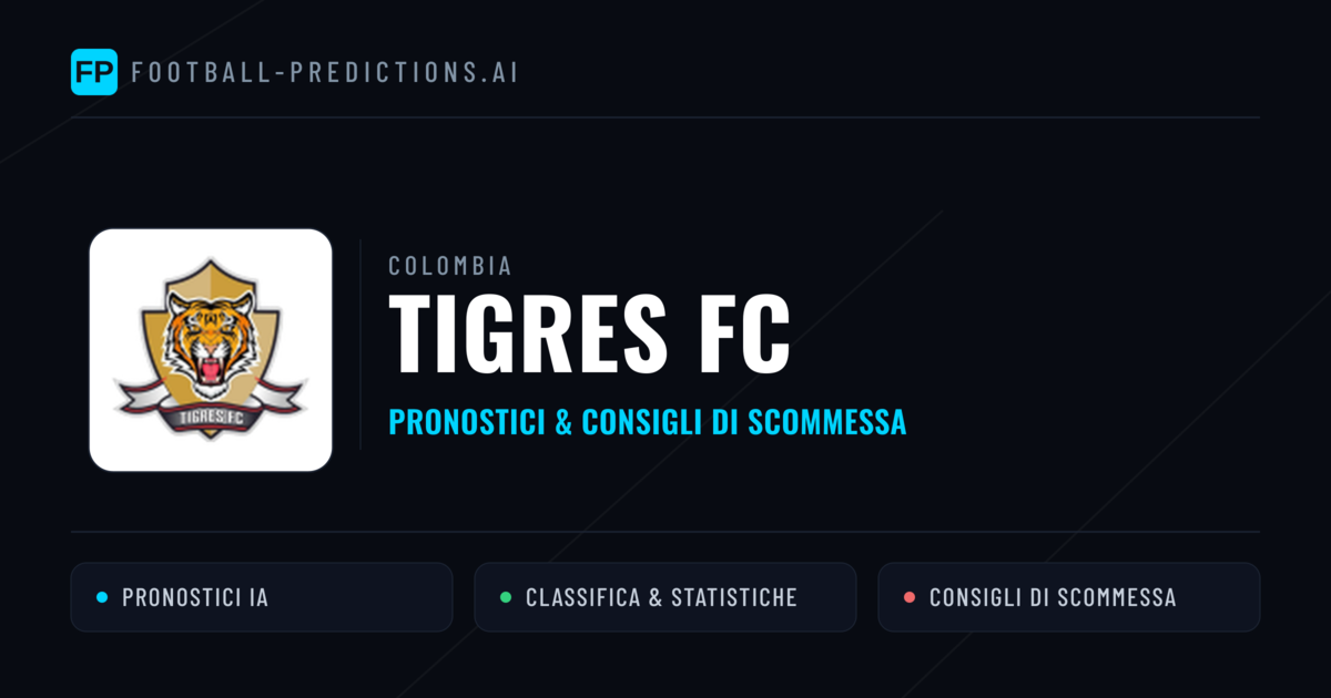 Pronostici e Statistiche Tigres FC