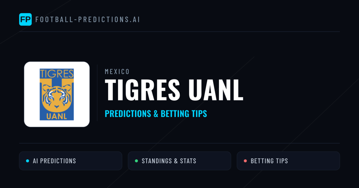 Tigres UANL Predictions & Stats