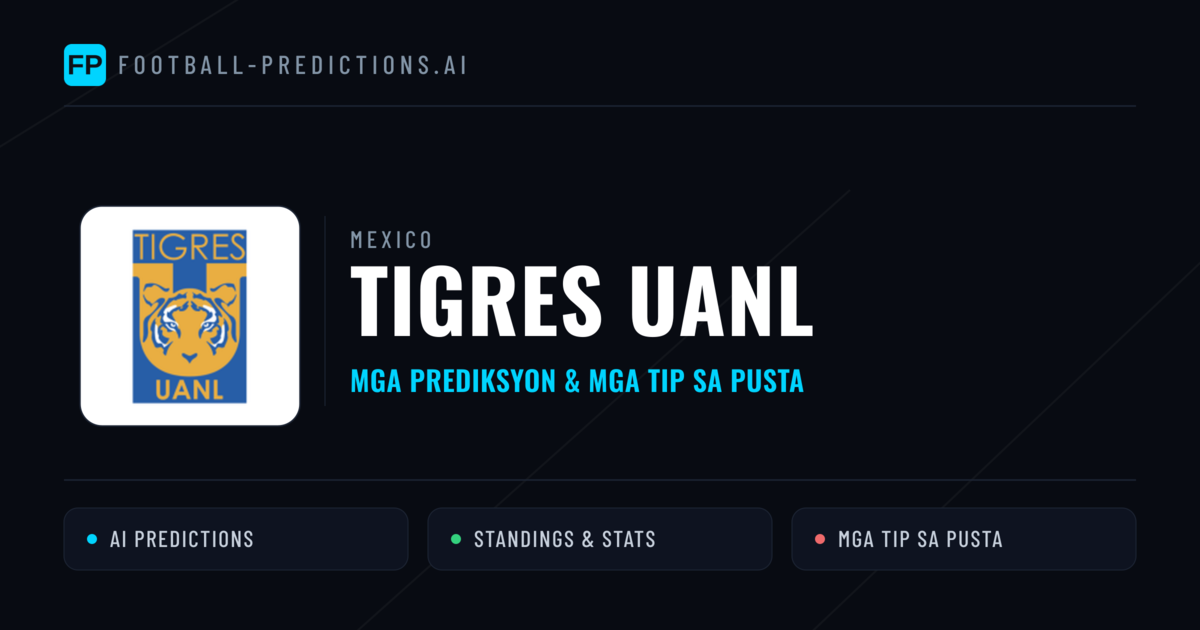 Tigres UANL Predictions & Stats