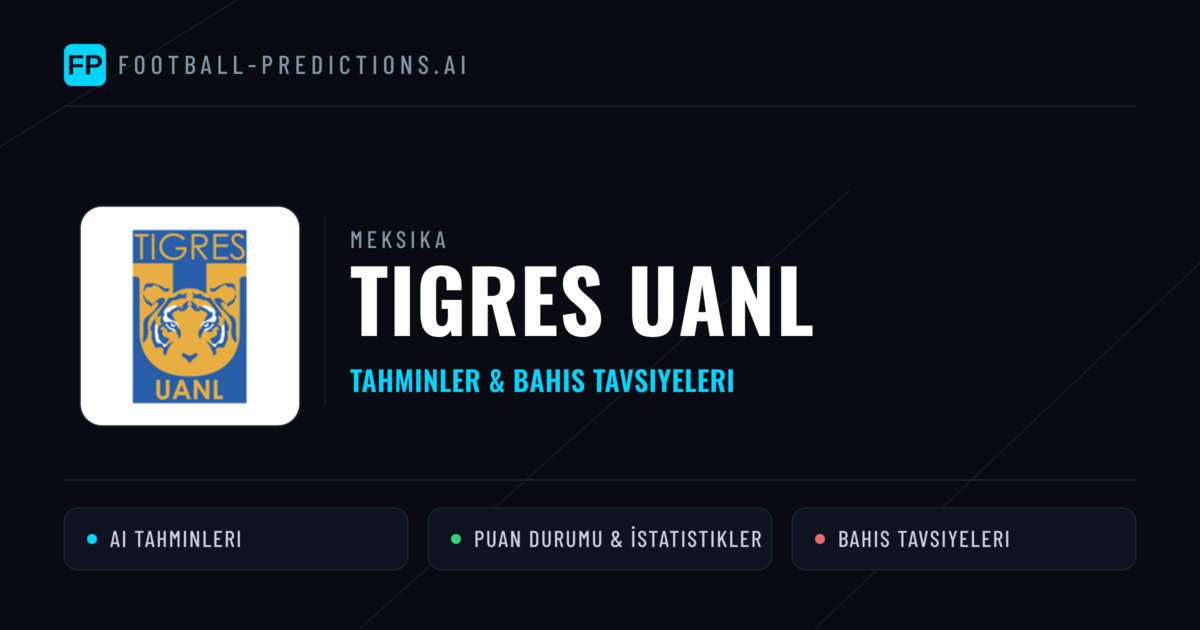 Tigres UANL Tahminleri & İstatistikler