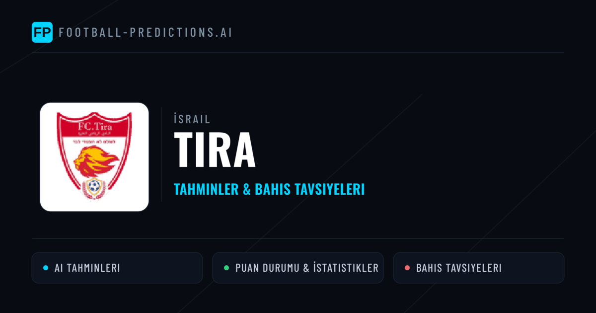 Tira Tahminleri & İstatistikler