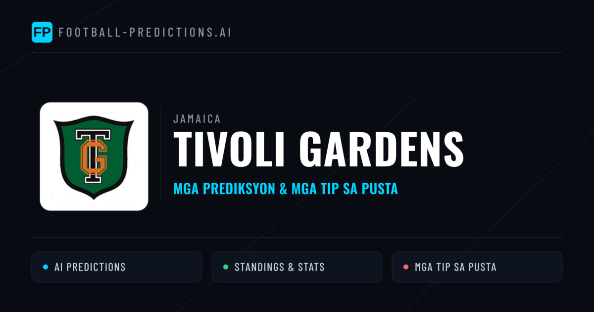 Tivoli Gardens Predictions & Stats