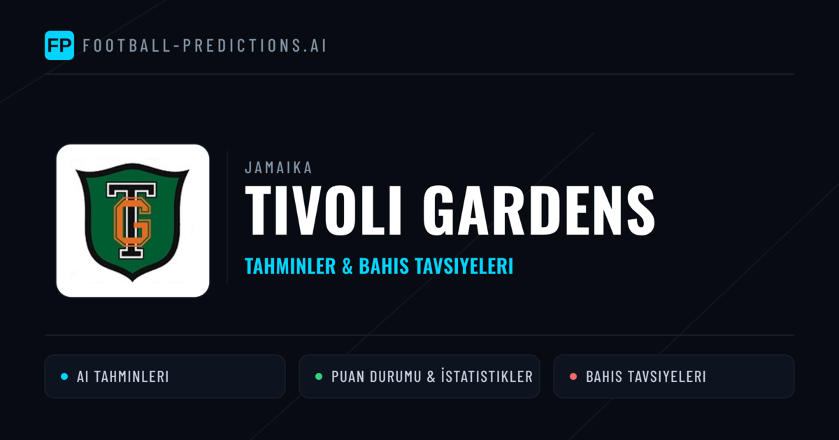 Tivoli Gardens Tahminleri & İstatistikler