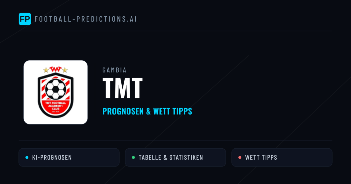 TMT Prognosen & Statistiken