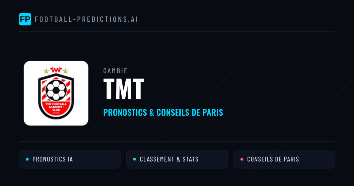 TMT Pronostics & Statistiques