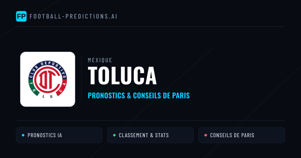 Toluca Pronostics & Statistiques