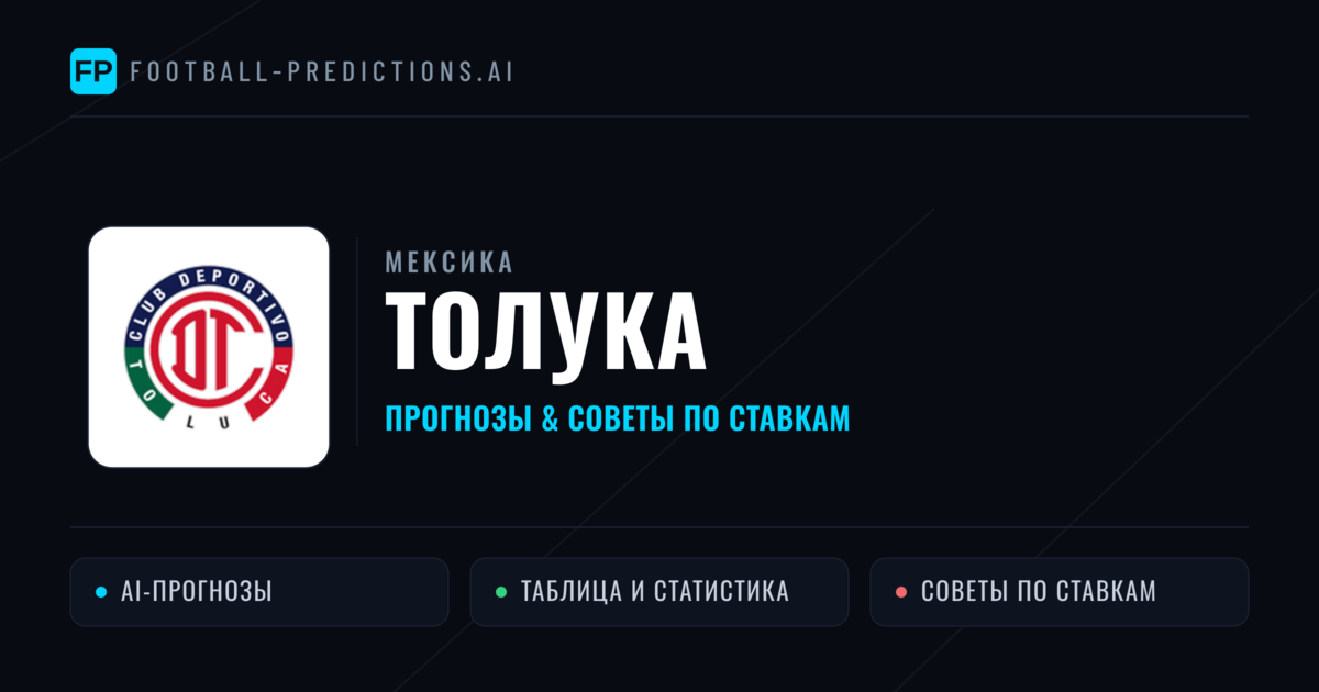 Толука прогнозы и статистика