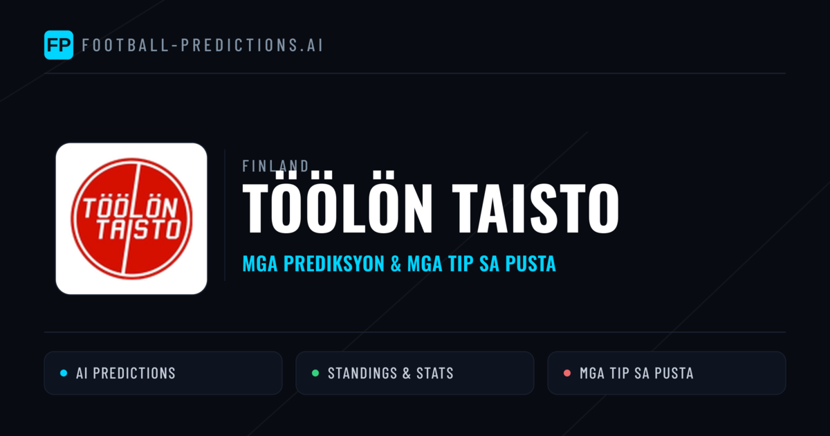 Töölön Taisto Predictions & Stats
