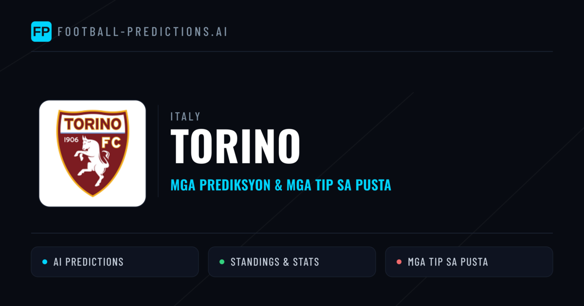 Torino Predictions & Stats