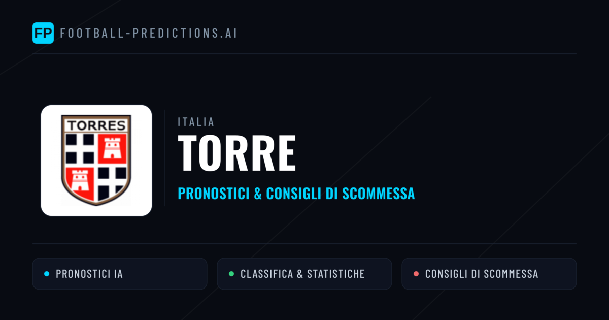 Pronostici e Statistiche Torre