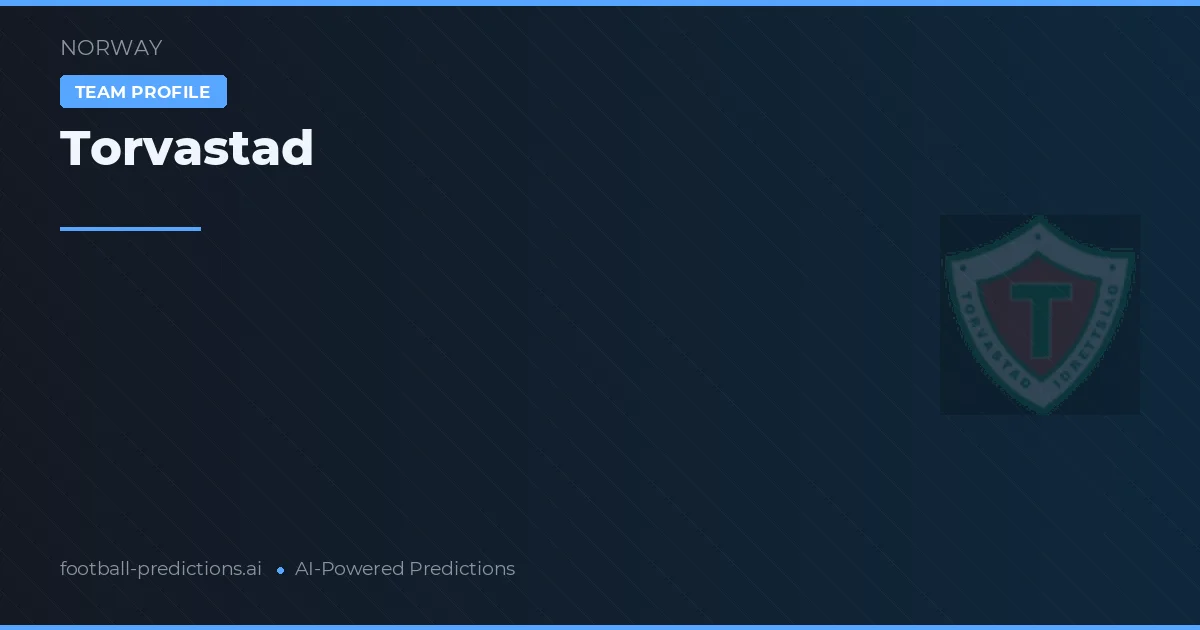 Torvastad Predictions & Stats