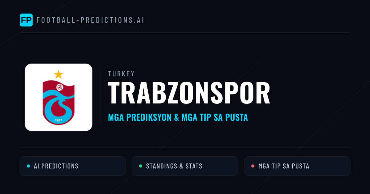 Trabzonspor Predictions & Stats